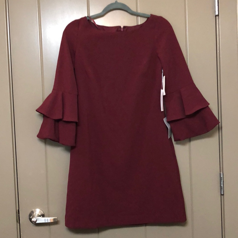 Maroon-ish red dress